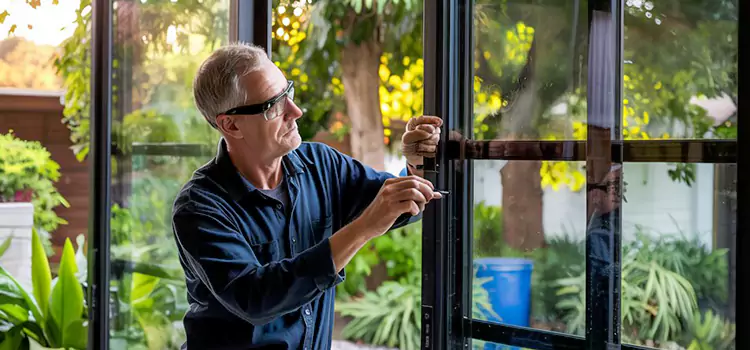 Replacing Sliding Door Lock Darien